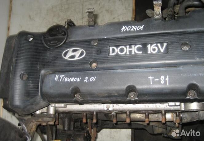 Двигатель Hyundai Tiburon / Hyundai Coupe 2,0 G4GF