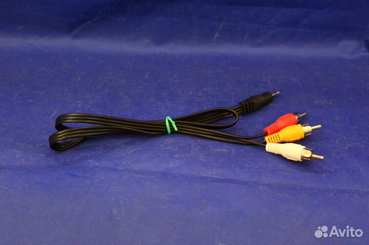 Кабель Шнур соединительный 3,5мм trrs 3RCA, 1.0м