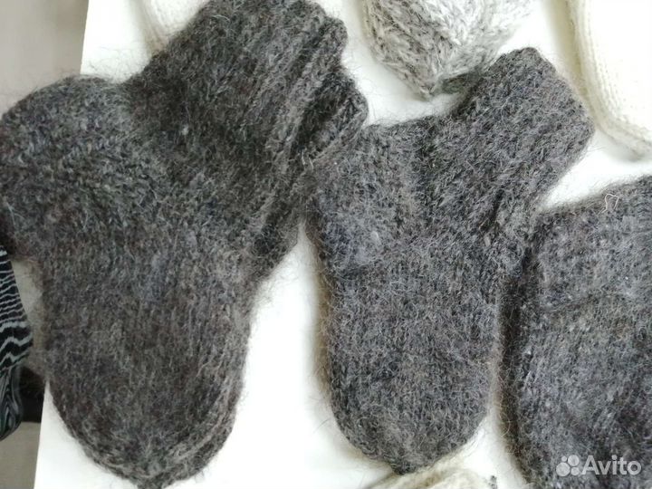 Носки из шерсти и пуха