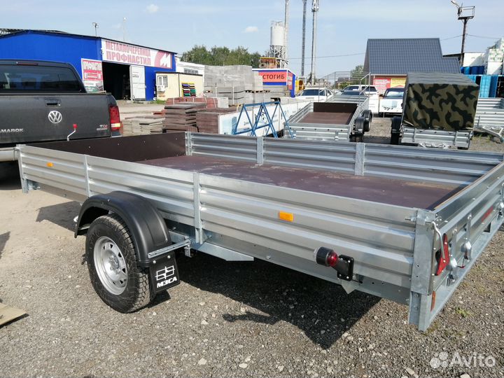 Прицеп для вездеходов мзса 817718.022. Качество