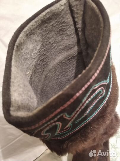 Унты женские на войлочной подошве, размер 35