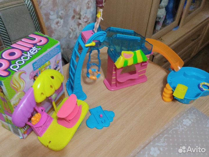 Игровой набор Полли (горка с бассейном)