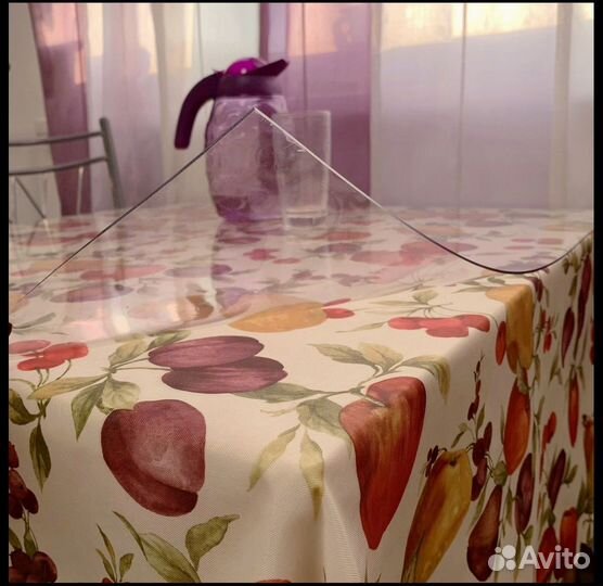 Мягкое гибкое стекло / прозрачная пленка пвх