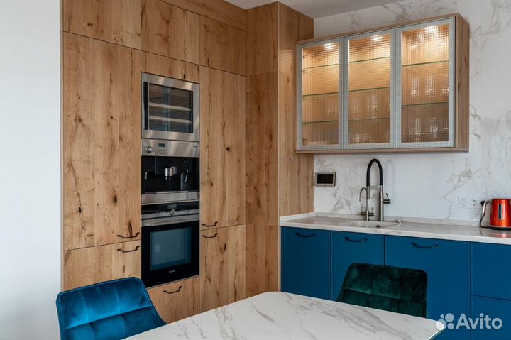 Прямая кухня на заказ. Фабрика