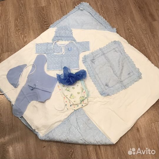 Конверт на выписку для мальчика зима