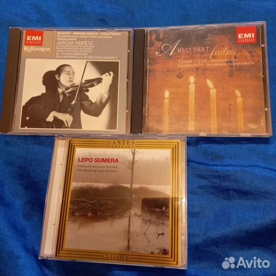 Классика на фирминых компакт-дисках