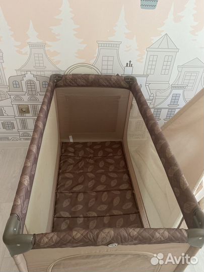 Манеж кровать happy baby