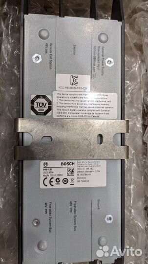 Интерфейсы вызывной станции bosch PRS-CSI