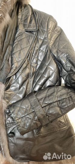 Куртка из натуральной кожи