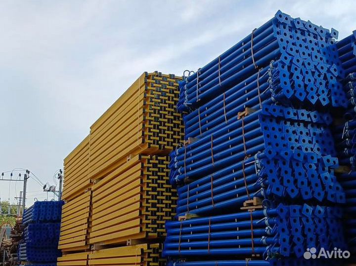 Аренда опалубки стен, колонн и перекрытий