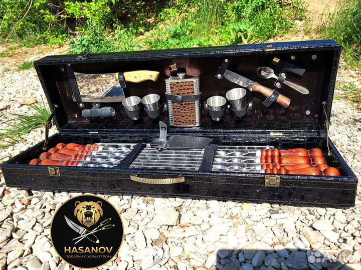 Шашлычный набор подарочный