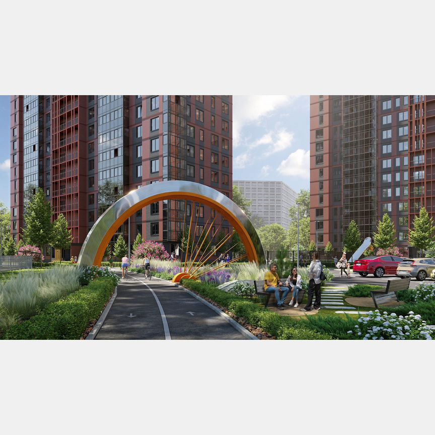 1-к. квартира, 37,5 м², 15/23 эт.