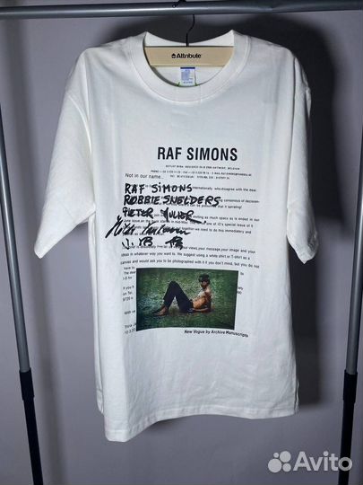 Raf simons футболка
