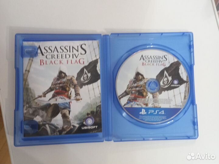 Диск с Assassin's Creed 4 Black Flag для PS4/PS5