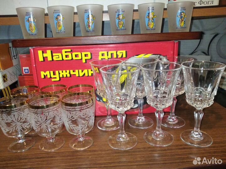 Рюмки, стопки