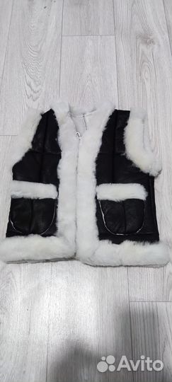 Жилет из овчины