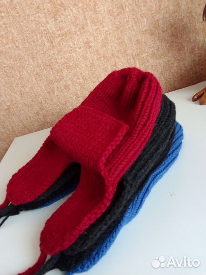 Шапка ушанка женская