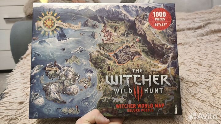 Witcher 3 World Map Puzzle 1000 Pcs
