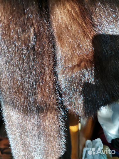 Норковый полушубок 52 54 бу