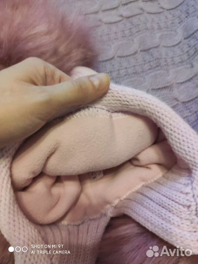 Шапка для девочки новая