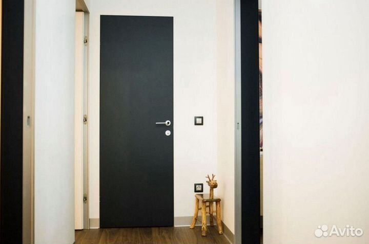 Двери скрытые межкомнатные с отделкой