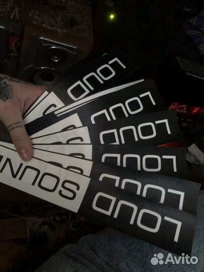 Наклейки LoudSound