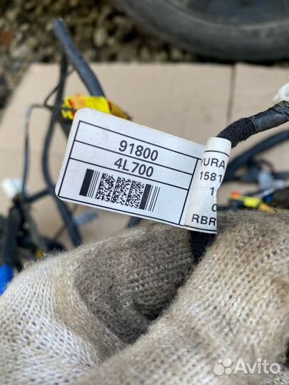 Проводка салона Hyundai Solaris 1