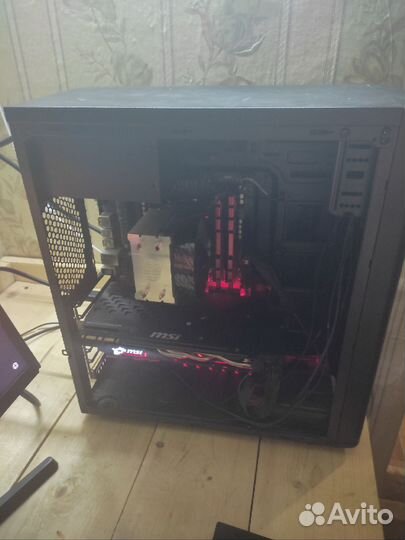 Игровой компьютер ryzen 5 5500 + gtx 1070ti