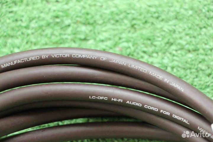 Victor LC-OFC Hi-Fi Audio Cord 1.1м и 2м, Japan