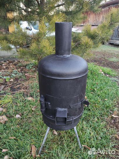 Печь буржуйка (гора)