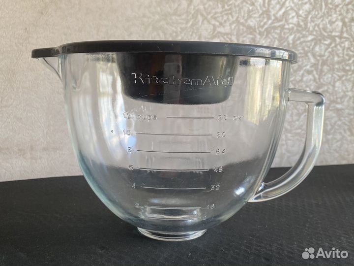 Чаша стеклянная с крышкой от KitchenAid