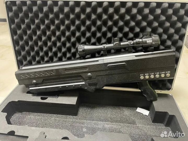 Антидроновое ружье Гарпия 120w 6-ти канальная