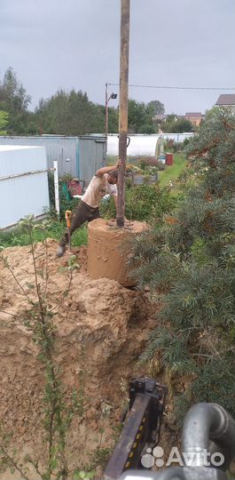 Бурение колодцев под ключ и септиков за один день