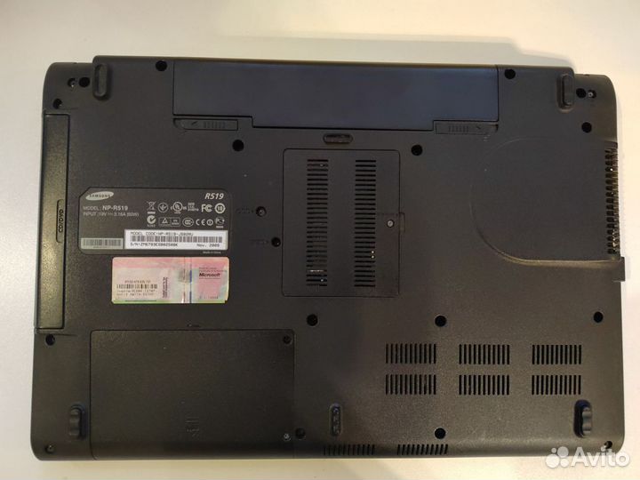 Ноутбук samsung R519