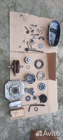 Двигатель 3М-01 на 175 кубов на запчасти