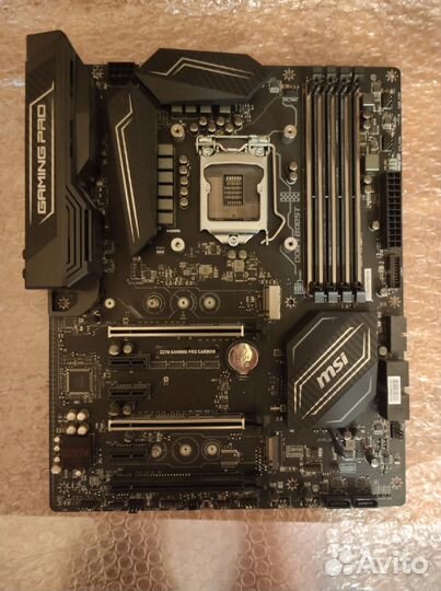 Материнская плата MSI z270 gaming pro carbon