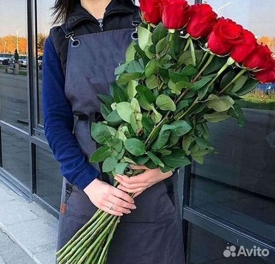 Букет роз 101 роза 51 роза