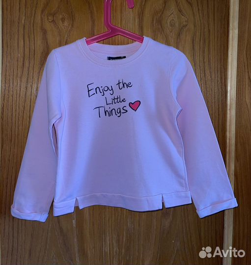 Кофточки свитшоты для девочки 116 пакетом