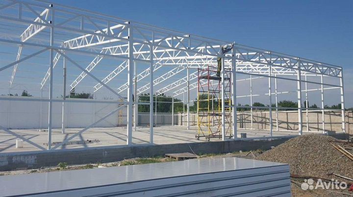 Строительство ангаров, складов, навесов под ключ