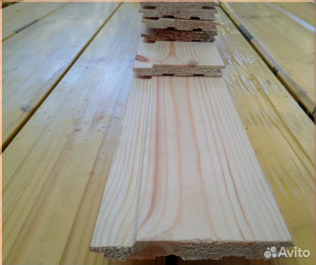 Вагонка евро хвоя категории А 12,5х96 2,4м