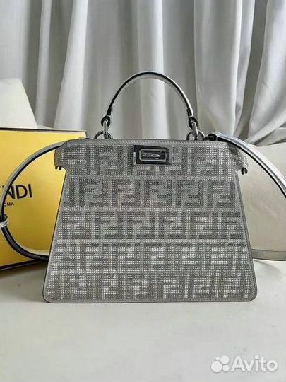 Сумка женская Fendi Pecaboo новая *Lux gold