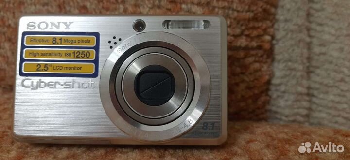 Компактный фотоаппарат sony cyber shot