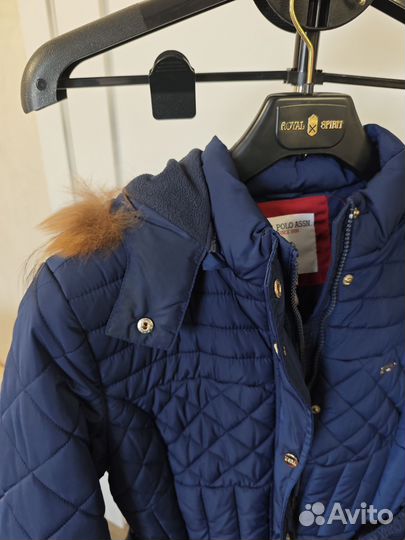 Пальто зимнее U.S. Polo, размер 44