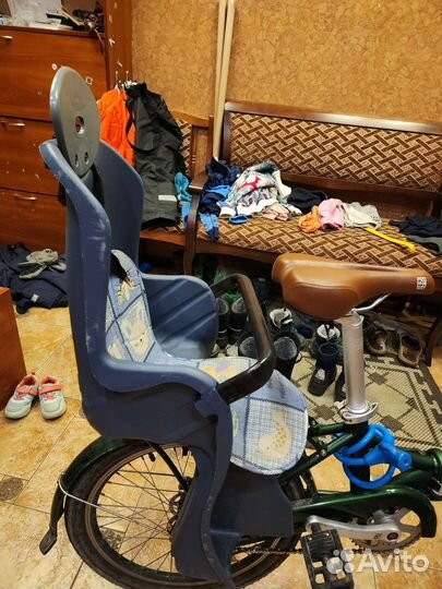 Кресло для ребенка на багажник велосипеда