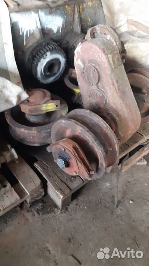 Тельфер 2т Колеса на кран-балку