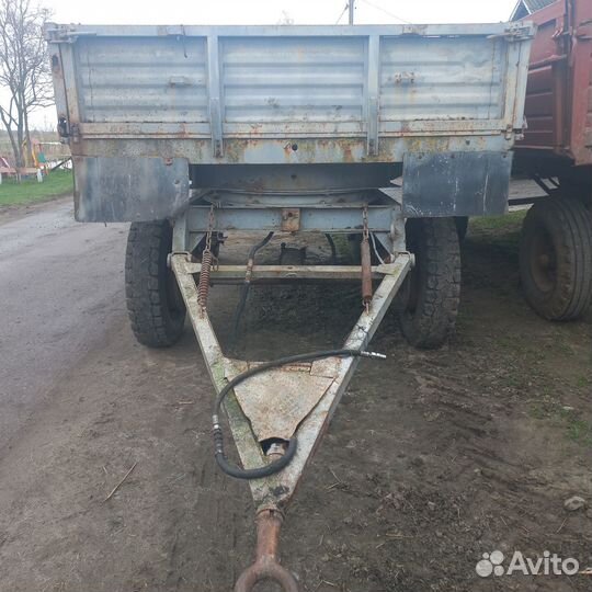 Телега на колёсах для трактора