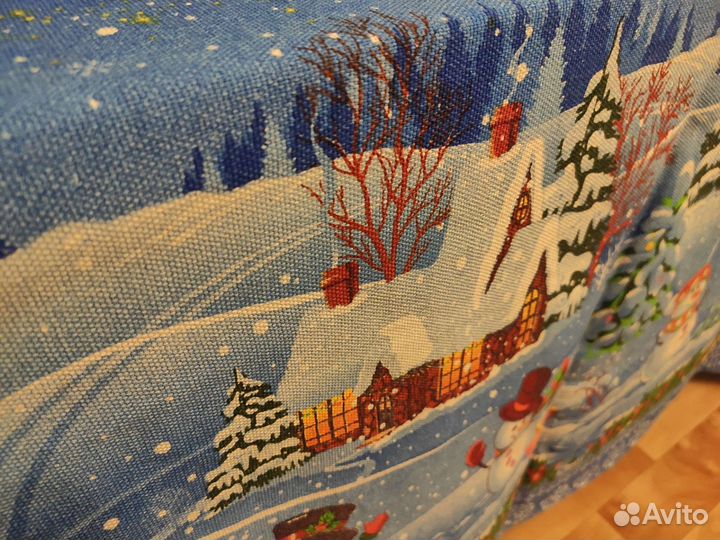 Скатерть новогодняя