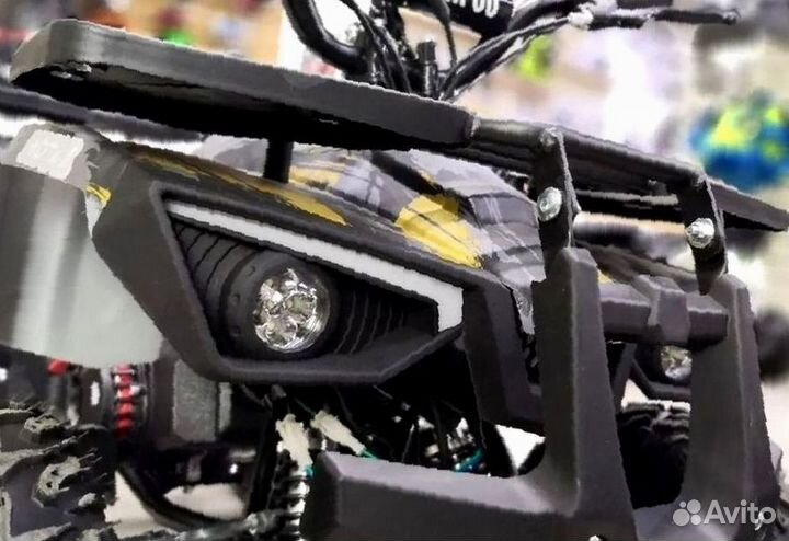 Детский квадроцикл Mini Grizlik X16 (PS) желтый