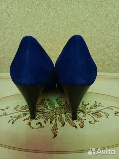 Туфли женские 39 размер синие