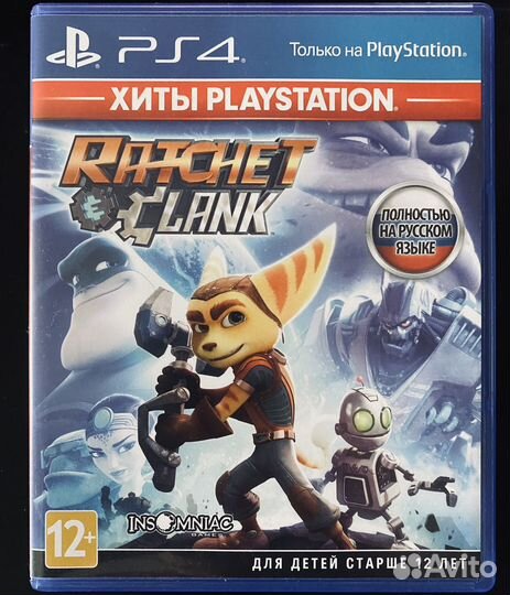 Игра Ratchet & Clank (Диск PS4)